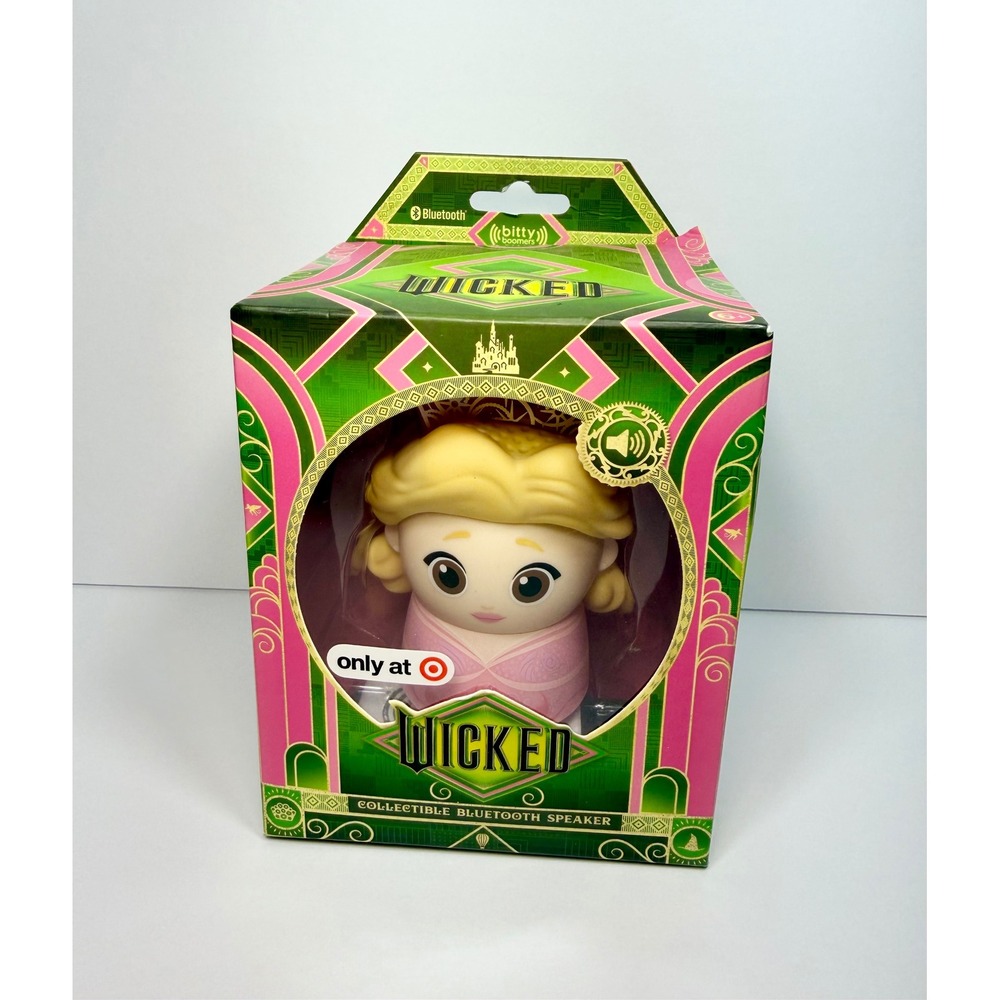New Wicked Glinda Bitty Boomer Bluetooth Speaker Collectable Portable Wireless